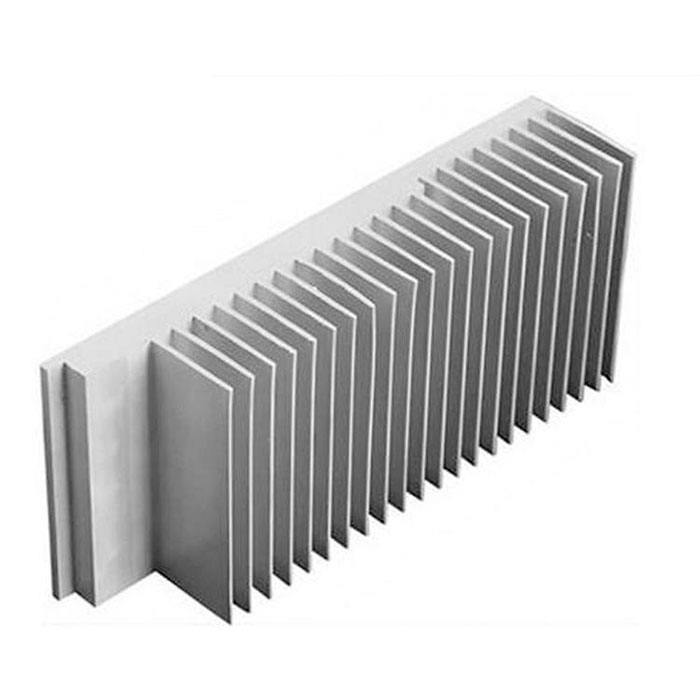 Ren aluminium køleplade sæt radiator